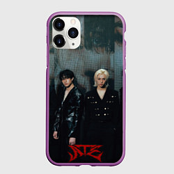 Чехол iPhone 11 Pro матовый Stray Kids ninth album Ate, цвет: 3D-фиолетовый
