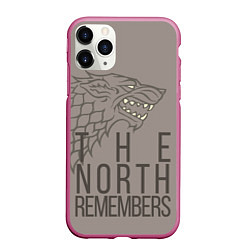 Чехол iPhone 11 Pro матовый The North Remembers game of thrones