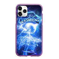 Чехол iPhone 11 Pro матовый Supercharged - The offspring, цвет: 3D-фиолетовый