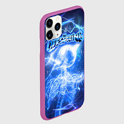 Чехол iPhone 11 Pro матовый Supercharged - The offspring, цвет: 3D-фиолетовый — фото 2
