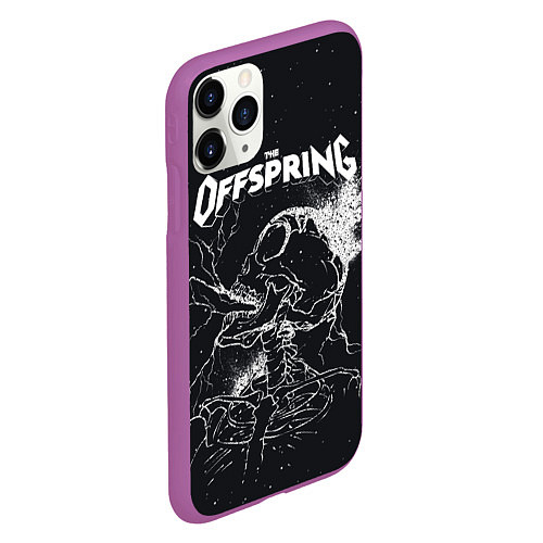 Чехол iPhone 11 Pro матовый The offspring Supercharged / 3D-Фиолетовый – фото 2