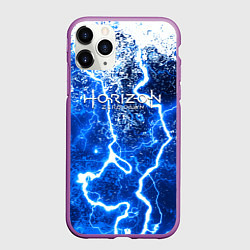 Чехол iPhone 11 Pro матовый Horizon Zero Dawn storm, цвет: 3D-фиолетовый