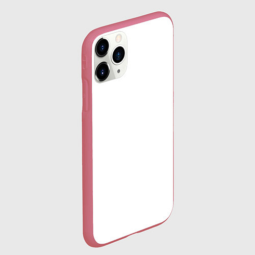 Чехол iPhone 11 Pro матовый The island / 3D-Малиновый – фото 2