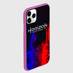 Чехол iPhone 11 Pro матовый Horizon: Zero Dawn flame steel, цвет: 3D-фиолетовый — фото 2
