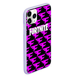 Чехол iPhone 11 Pro матовый Fortnite faze clan, цвет: 3D-светло-сиреневый — фото 2