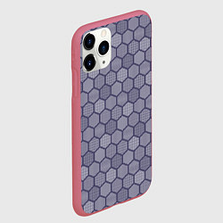 Чехол iPhone 11 Pro матовый Как у Джокера из фильма Темный рыцарь, цвет: 3D-малиновый — фото 2