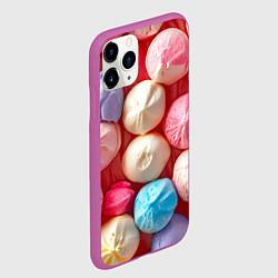 Чехол iPhone 11 Pro матовый Зефирчик, цвет: 3D-фиолетовый — фото 2