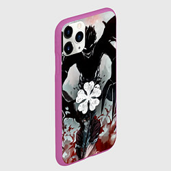 Чехол iPhone 11 Pro матовый Demonic Asta, цвет: 3D-фиолетовый — фото 2