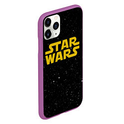 Чехол iPhone 11 Pro матовый Star wars, цвет: 3D-фиолетовый — фото 2