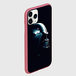 Чехол iPhone 11 Pro матовый Воспоминания Дарта вейдера, цвет: 3D-малиновый — фото 2