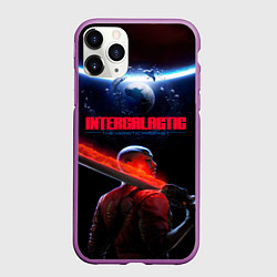 Чехол iPhone 11 Pro матовый Героиня Intergalactic the heretic prophet, цвет: 3D-фиолетовый
