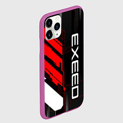 Чехол iPhone 11 Pro матовый Exeed - red uniform, цвет: 3D-фиолетовый — фото 2