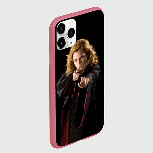 Чехол iPhone 11 Pro матовый Hermione Jean Granger / 3D-Малиновый – фото 2
