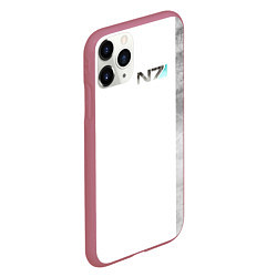 Чехол iPhone 11 Pro матовый Shepard N7 - галлюцинации, цвет: 3D-малиновый — фото 2