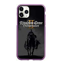 Чехол iPhone 11 Pro матовый Kingdom come deliverance 2, цвет: 3D-фиолетовый