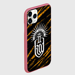 Чехол iPhone 11 Pro матовый Kingdom come 2 - orange, цвет: 3D-малиновый — фото 2