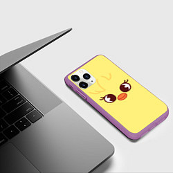 Чехол iPhone 11 Pro матовый BbokAri skzoo, цвет: 3D-фиолетовый — фото 2