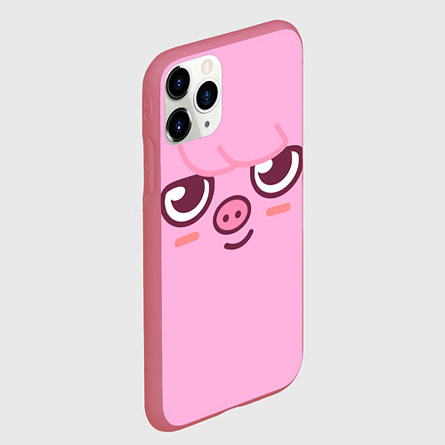Чехол iPhone 11 Pro матовый Dwaekki skzoo / 3D-Малиновый – фото 2