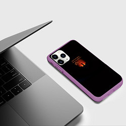 Чехол iPhone 11 Pro матовый Родина мать: никто не забыт ничто не забыто, цвет: 3D-фиолетовый — фото 2