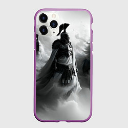 Чехол iPhone 11 Pro матовый Спартанская армия, цвет: 3D-фиолетовый