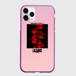 Чехол iPhone 11 Pro матовый Lazarus Art, цвет: 3D-фиолетовый