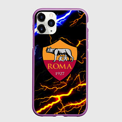 Чехол iPhone 11 Pro матовый ROMA storm rlectro