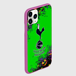Чехол iPhone 11 Pro матовый Тоттенхэм Хотспур хеллоуин, цвет: 3D-фиолетовый — фото 2