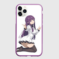 Чехол iPhone 11 Pro матовый Волшебница Ферн, цвет: 3D-фиолетовый