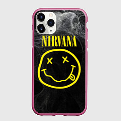 Чехол iPhone 11 Pro матовый Nirvana Smoke