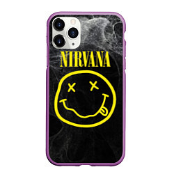 Чехол iPhone 11 Pro матовый Nirvana Smoke