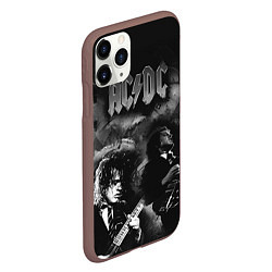 Чехол iPhone 11 Pro матовый AC/DC, цвет: 3D-коричневый — фото 2