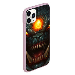 Чехол iPhone 11 Pro матовый Roshan Rage, цвет: 3D-розовый — фото 2