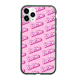 Чехол iPhone 11 Pro матовый Barbie Pattern