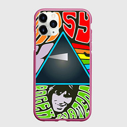 Чехол iPhone 11 Pro матовый Pink Floyd, цвет: 3D-малиновый