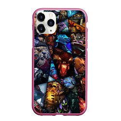 Чехол iPhone 11 Pro матовый Dota 2: All Pick