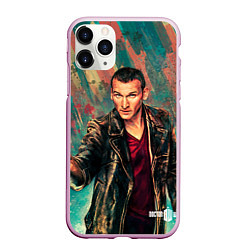 Чехол iPhone 11 Pro матовый Доктор кто, цвет: 3D-розовый