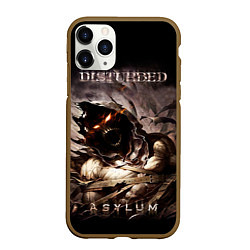 Чехол iPhone 11 Pro матовый Disturbed, цвет: 3D-коричневый