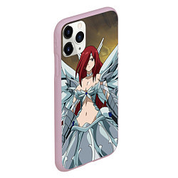 Чехол iPhone 11 Pro матовый Fairy tail, цвет: 3D-розовый — фото 2