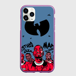 Чехол iPhone 11 Pro матовый Wu-Tang Clan: Method Man, цвет: 3D-фиолетовый