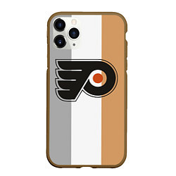 Чехол iPhone 11 Pro матовый Philadelphia Flyers