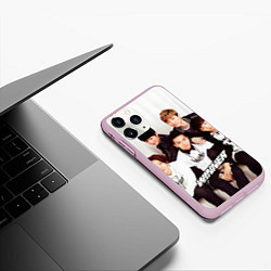 Чехол iPhone 11 Pro матовый Winner Boys, цвет: 3D-розовый — фото 2