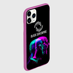 Чехол iPhone 11 Pro матовый Black Sun Empire Rage, цвет: 3D-фиолетовый — фото 2