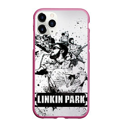 Чехол iPhone 11 Pro матовый Linkin Park