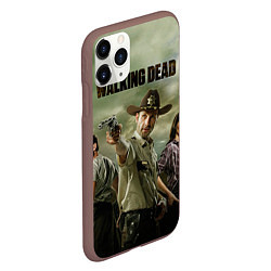 Чехол iPhone 11 Pro матовый The Walking Sheriff, цвет: 3D-коричневый — фото 2