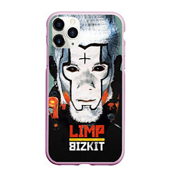 Чехол iPhone 11 Pro матовый Limp Bizkit: Faith Face, цвет: 3D-розовый