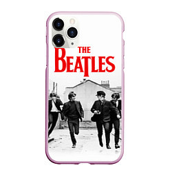 Чехол iPhone 11 Pro матовый The Beatles: Break, цвет: 3D-розовый
