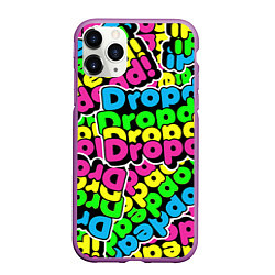 Чехол iPhone 11 Pro матовый Drop Dead: Acid Pattern