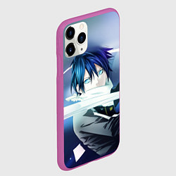 Чехол iPhone 11 Pro матовый Бездомный бог, цвет: 3D-фиолетовый — фото 2