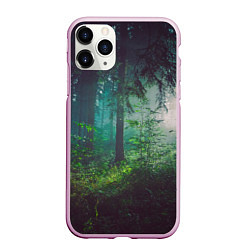 Чехол iPhone 11 Pro матовый Таинственный лес