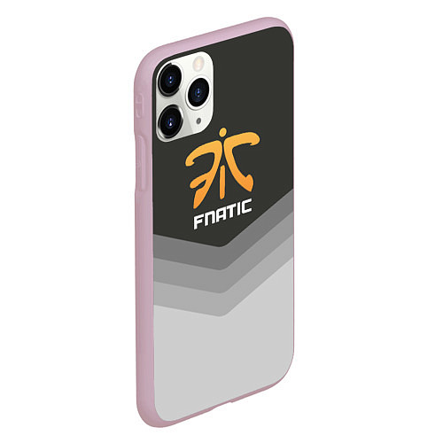 Чехол iPhone 11 Pro матовый Fnatic Uniform / 3D-Розовый – фото 2